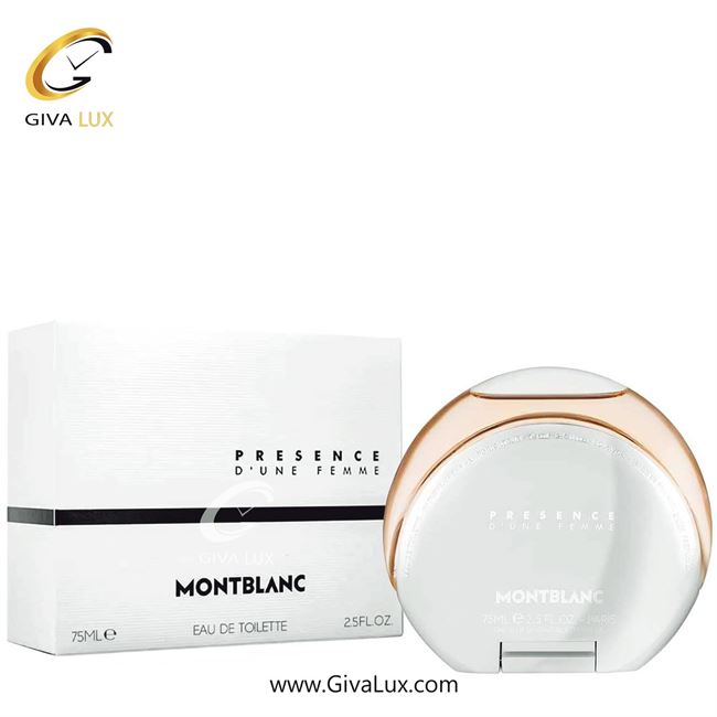  ادو تویلت زنانه مونت بلانش اورجینال مدل Montblanc Présence d'une Femme | مونت بلنک پرزنس دون فم (پرسنس د آن فم) حجم   75 میل